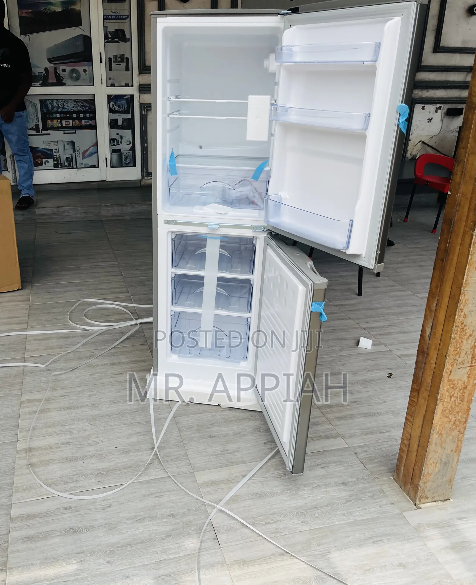 Purchase Unique Pearl Double Door Fridge(Pf -217b -1a)Gray.