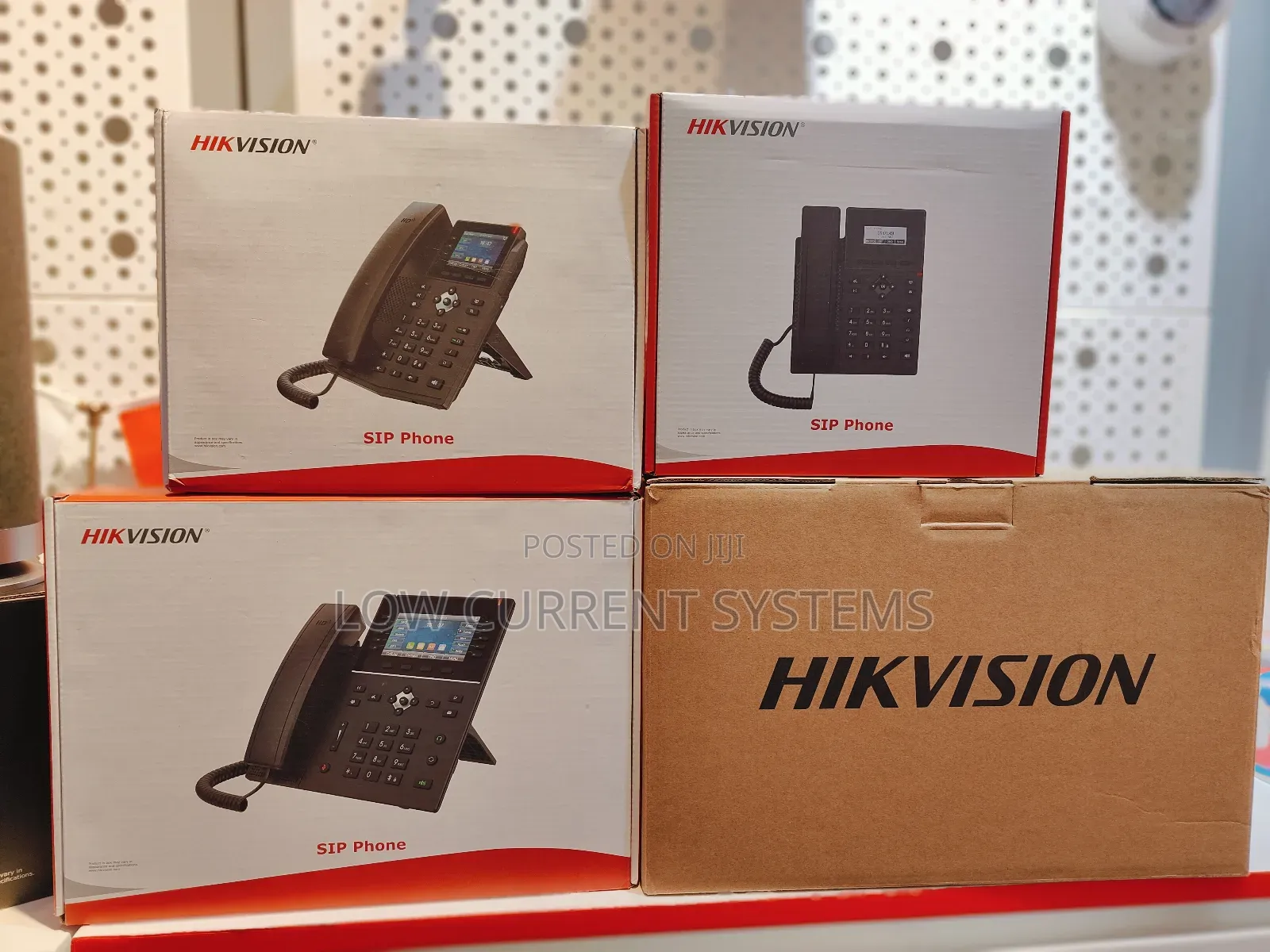 Hikvision Ip Phone Intercom Wifi Wireless