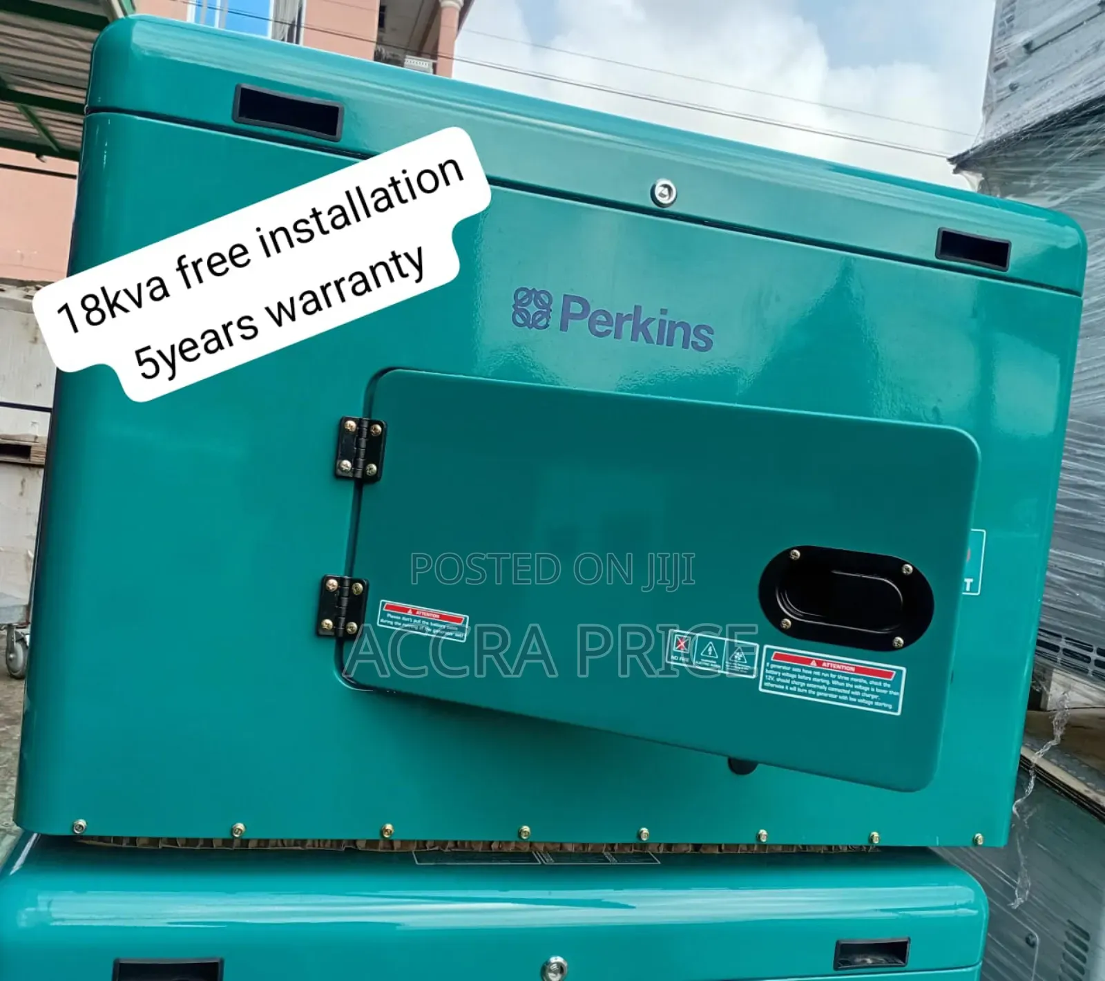 Perkins 18kva Generator Normal Look Crazy Power