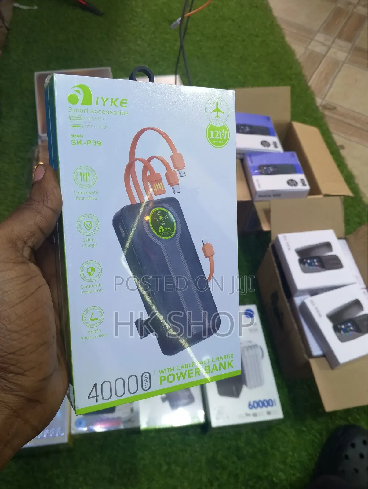 Super Fast Charging 40,000 Mah Power Bank