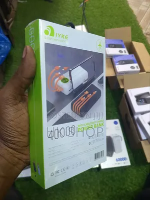 Super Fast Charging 40,000 Mah Power Bank