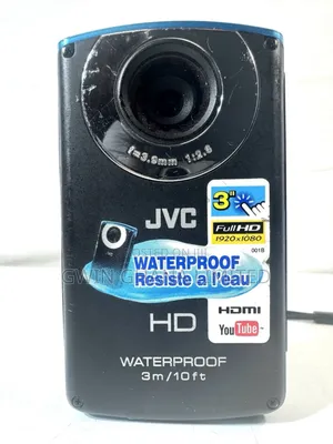 JVC Picsio Gc-Wp10au Waterproof Video Camera/Camcorder,Touch