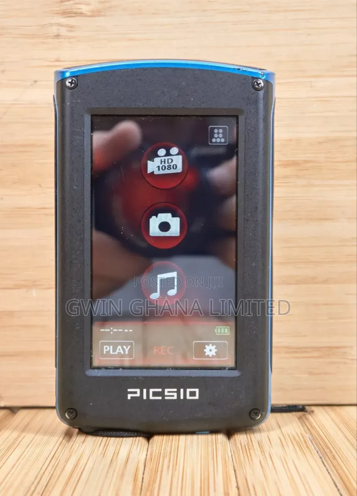 JVC Picsio Gc-Wp10au Waterproof Video Camera/Camcorder,Touch