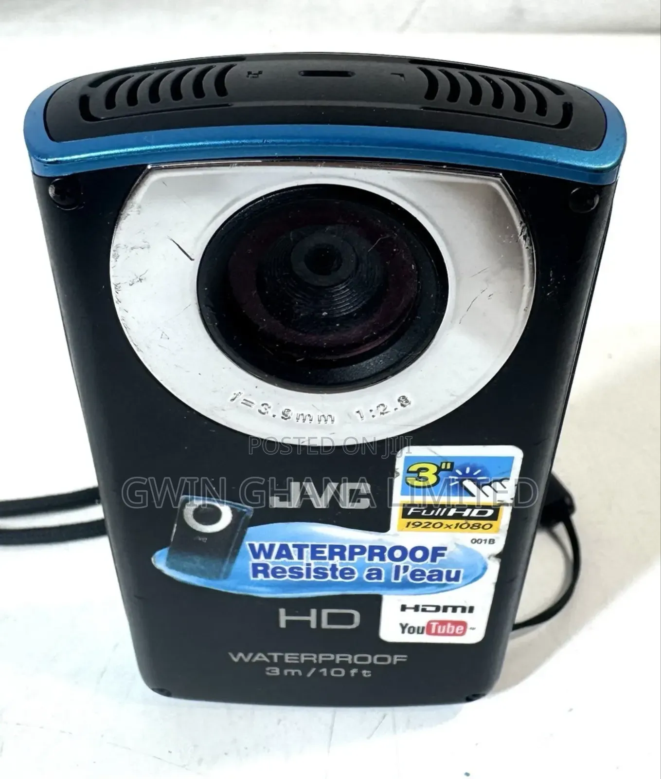 JVC Picsio Gc-Wp10au Waterproof Video Camera/Camcorder,Touch