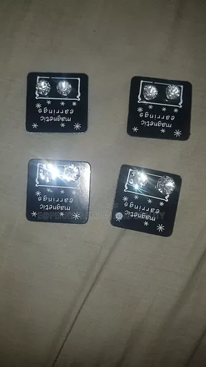 Diamond Magnetic Earrings
