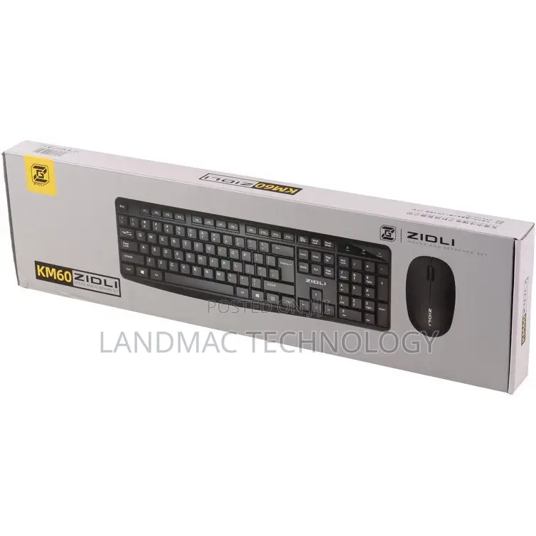 Wireless Keyboard and Mouse Km60 Zidli