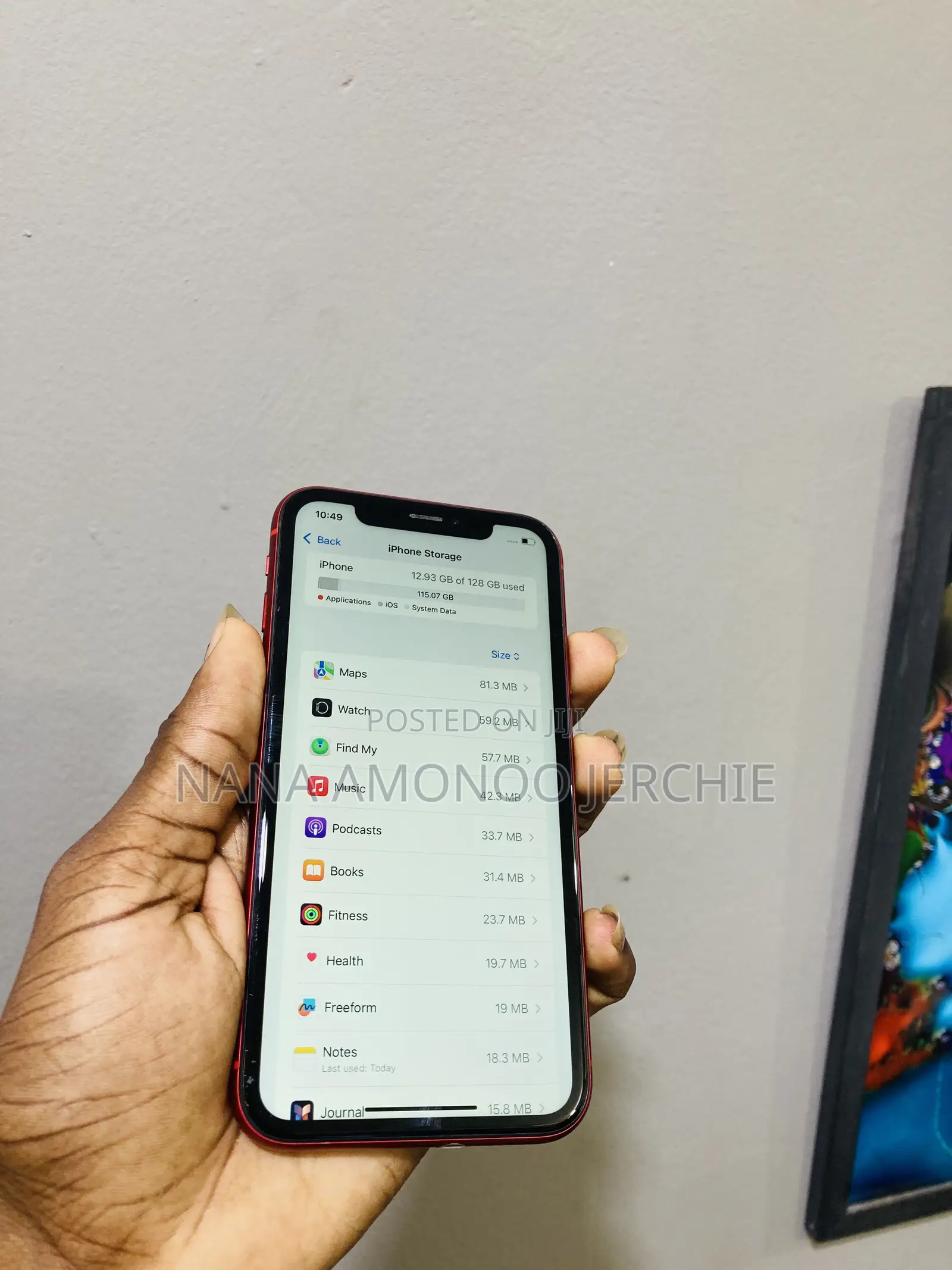 Apple XR 128 GB Red