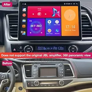 13.1" Qled Android Car Radio Carplay 4g Toyota Highlander