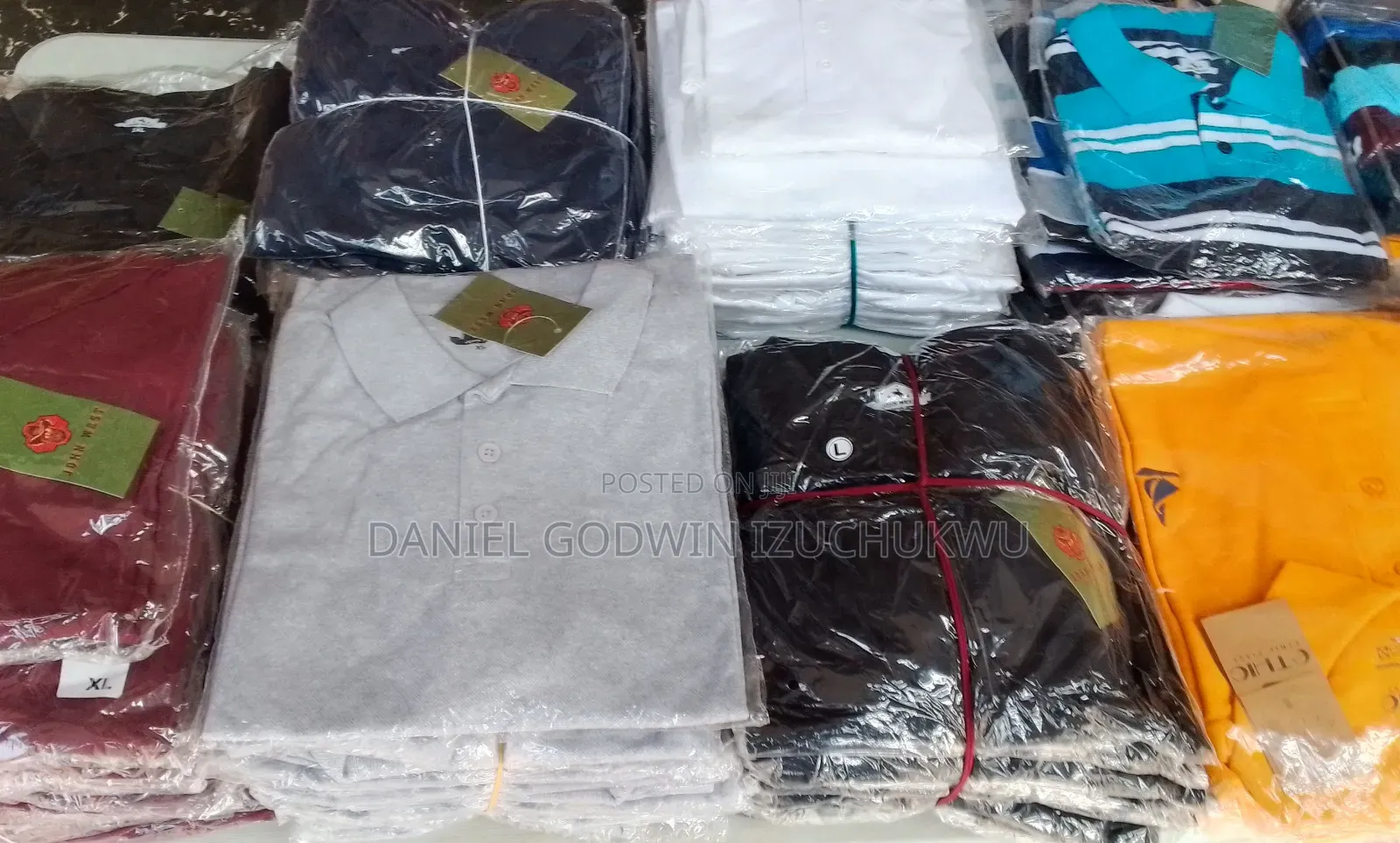 Lacoste, Plain T-Shirts, Round Necks
