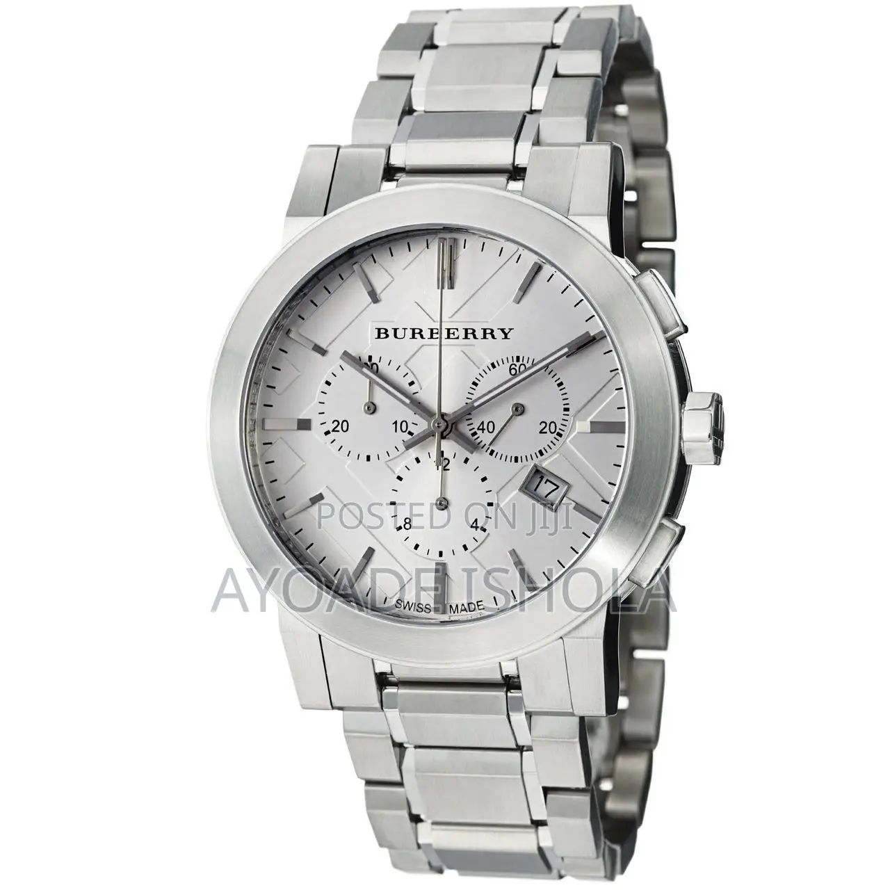Burberry Bu9350 Wrist Swiss Made Watch for Men