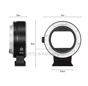 Canon Ef to Rf Adapter by Andoer for Canon R, R6, R5