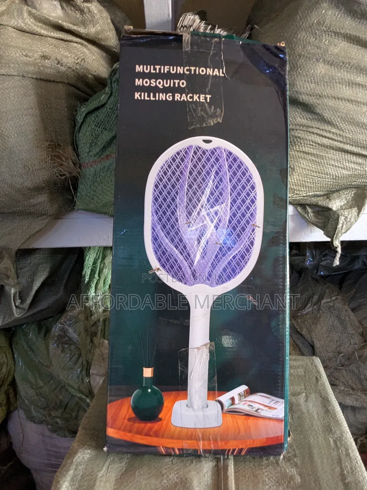 Electric Handheld Mosquito Killing Bat