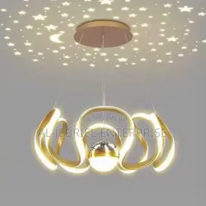 Chandelier With Ceiling Effect