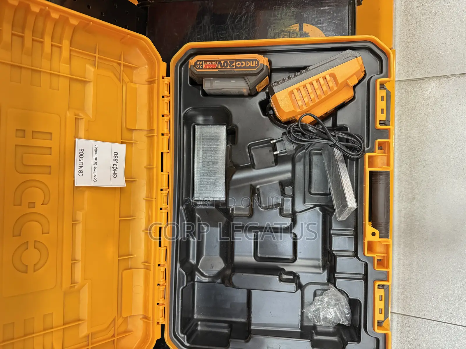 Ingco F50 Cordless Bradnailer