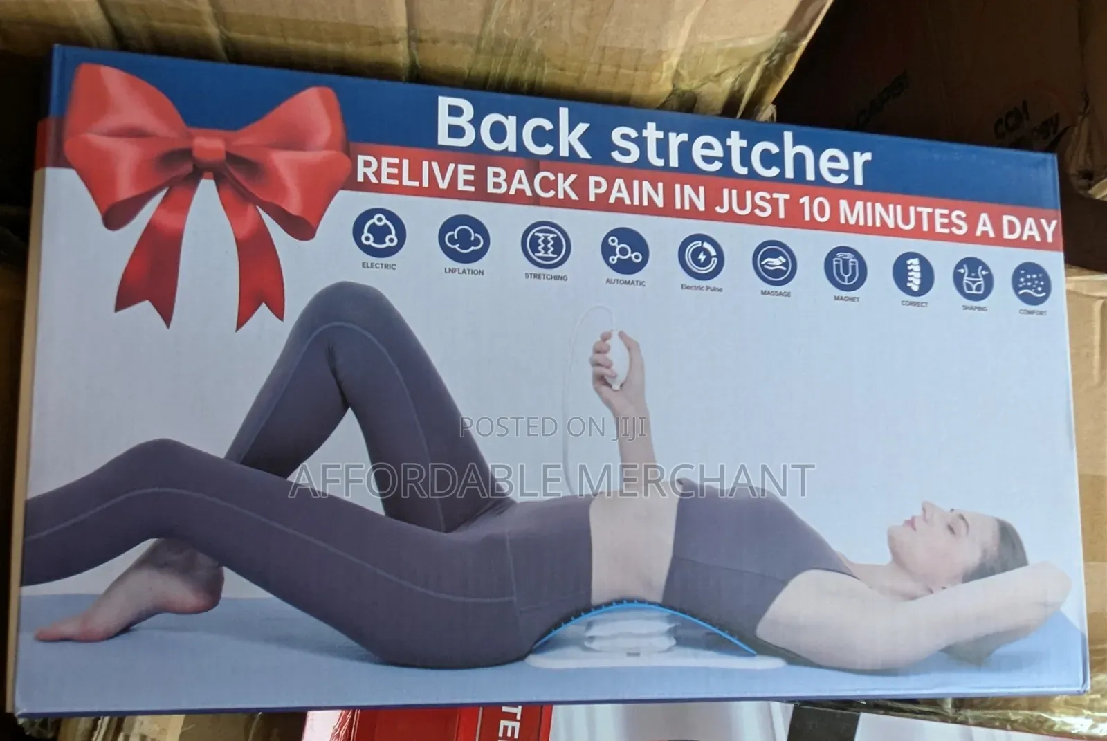 Adjustable Lumbar Back Cracker Board