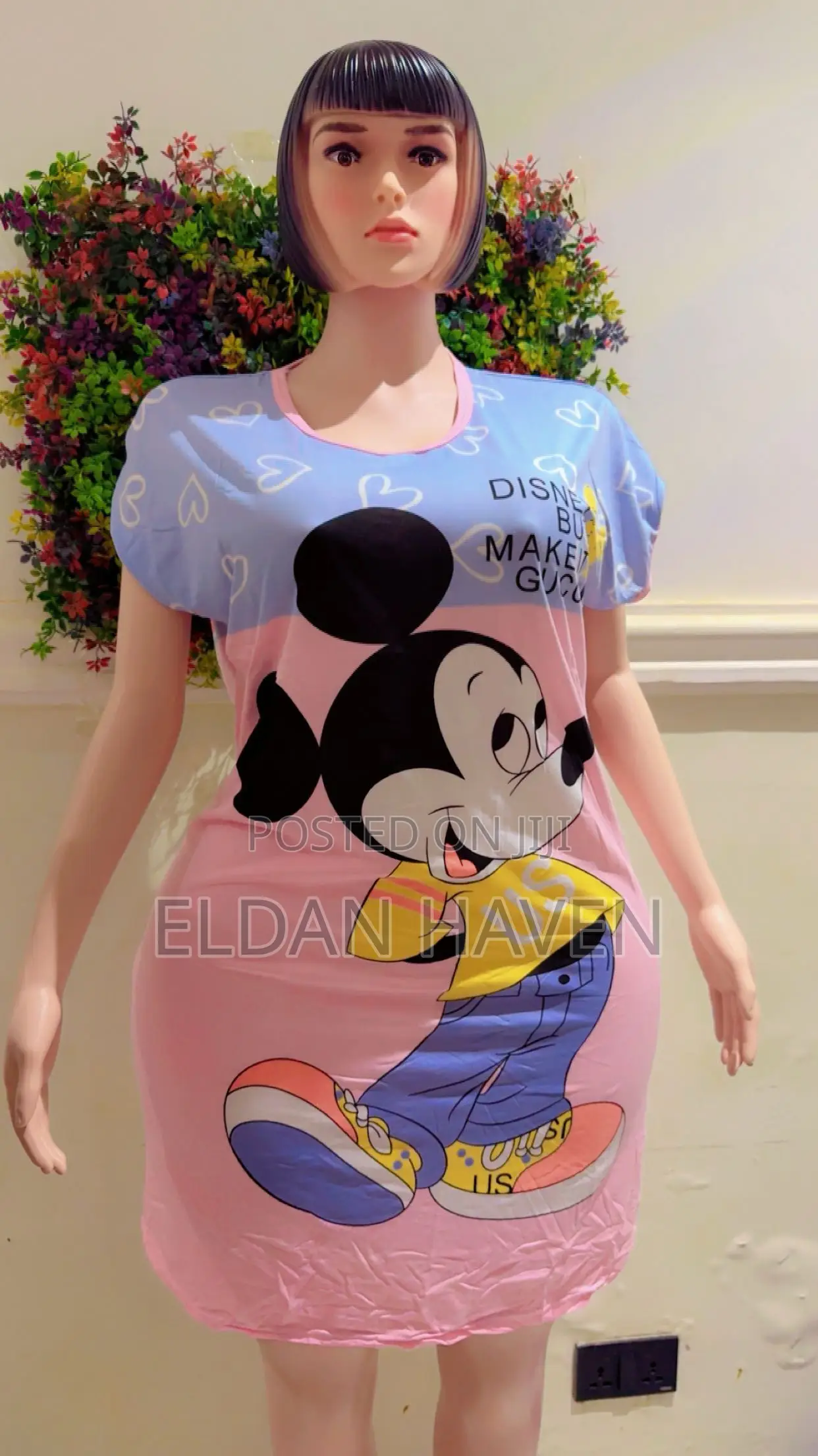 Ladies Cartoon Night Gown