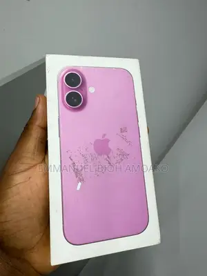 New Apple iPhone 16 128 GB Pink