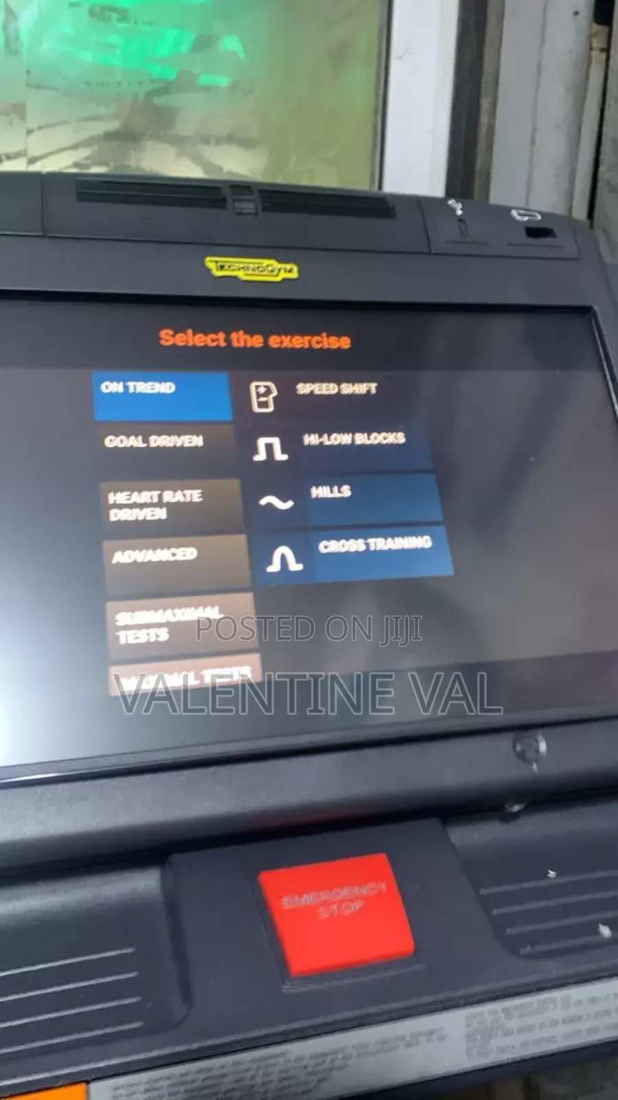 Technogym Profesional Smart Treadmill With Full Touch Screen