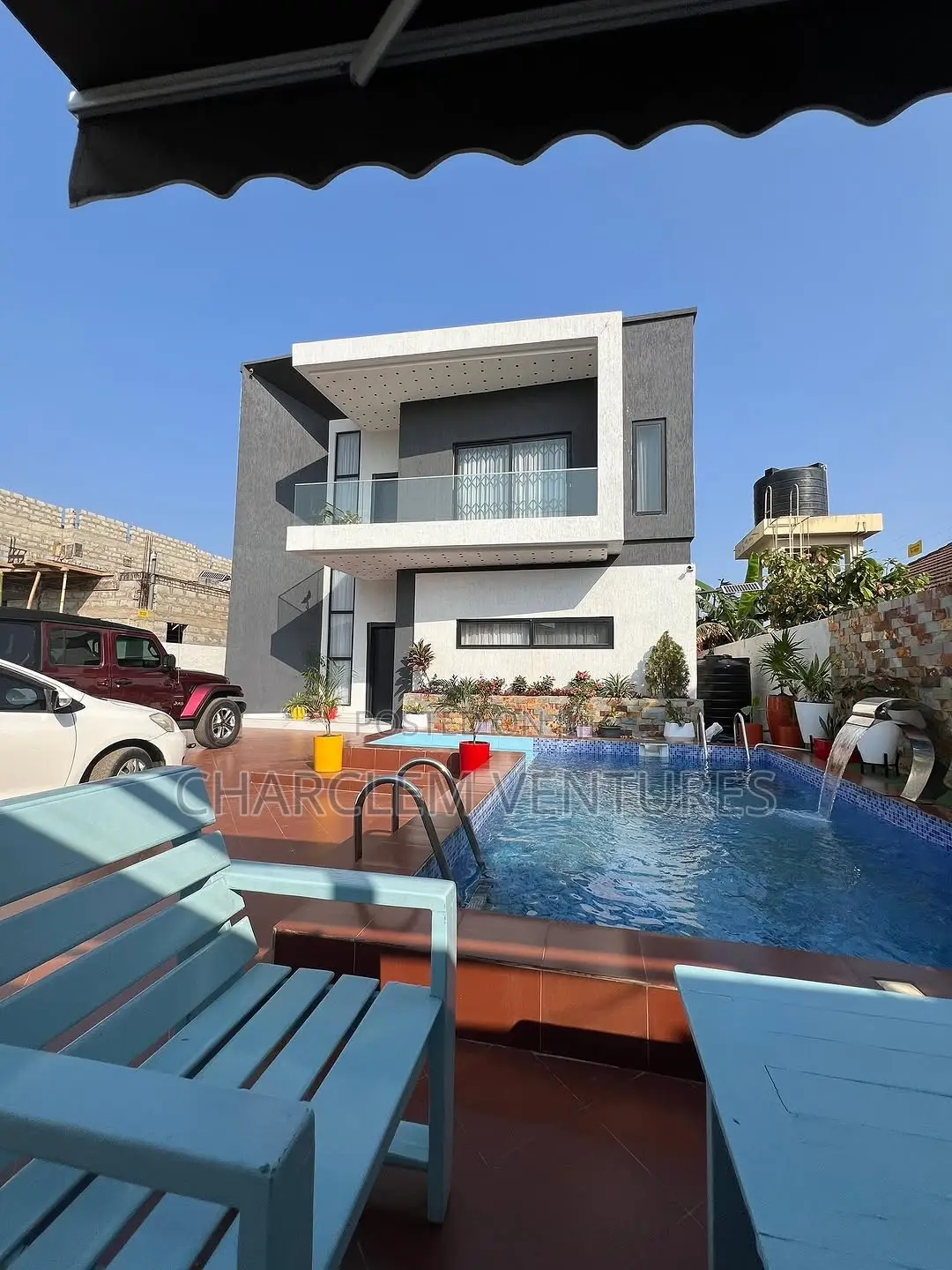 Furnished 4bdrm House in Charclem Ventures, East Legon for sale