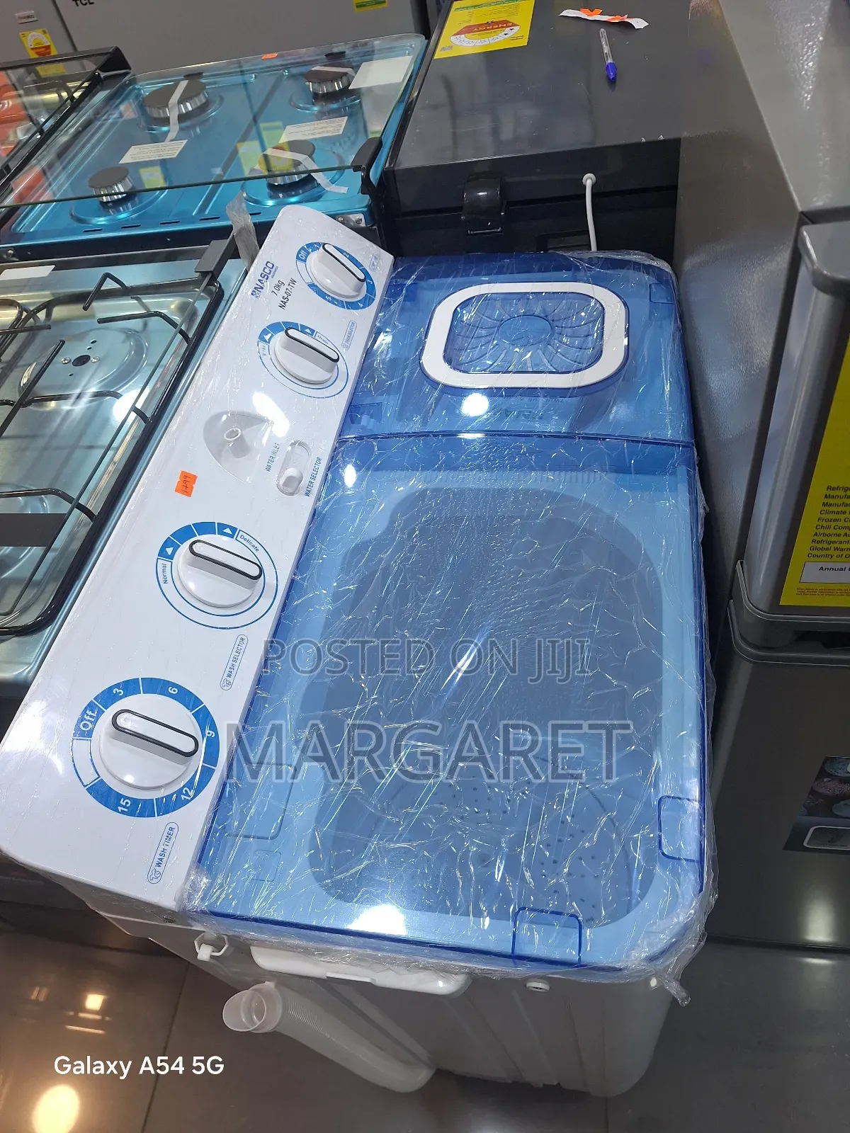 Helping Home Nasco 7 Kg Semi Automatic Washing Machine