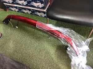 Honda Civic Led Trunk Boot Chrome Spoiler 2016 2017 2018 2019 2020-21