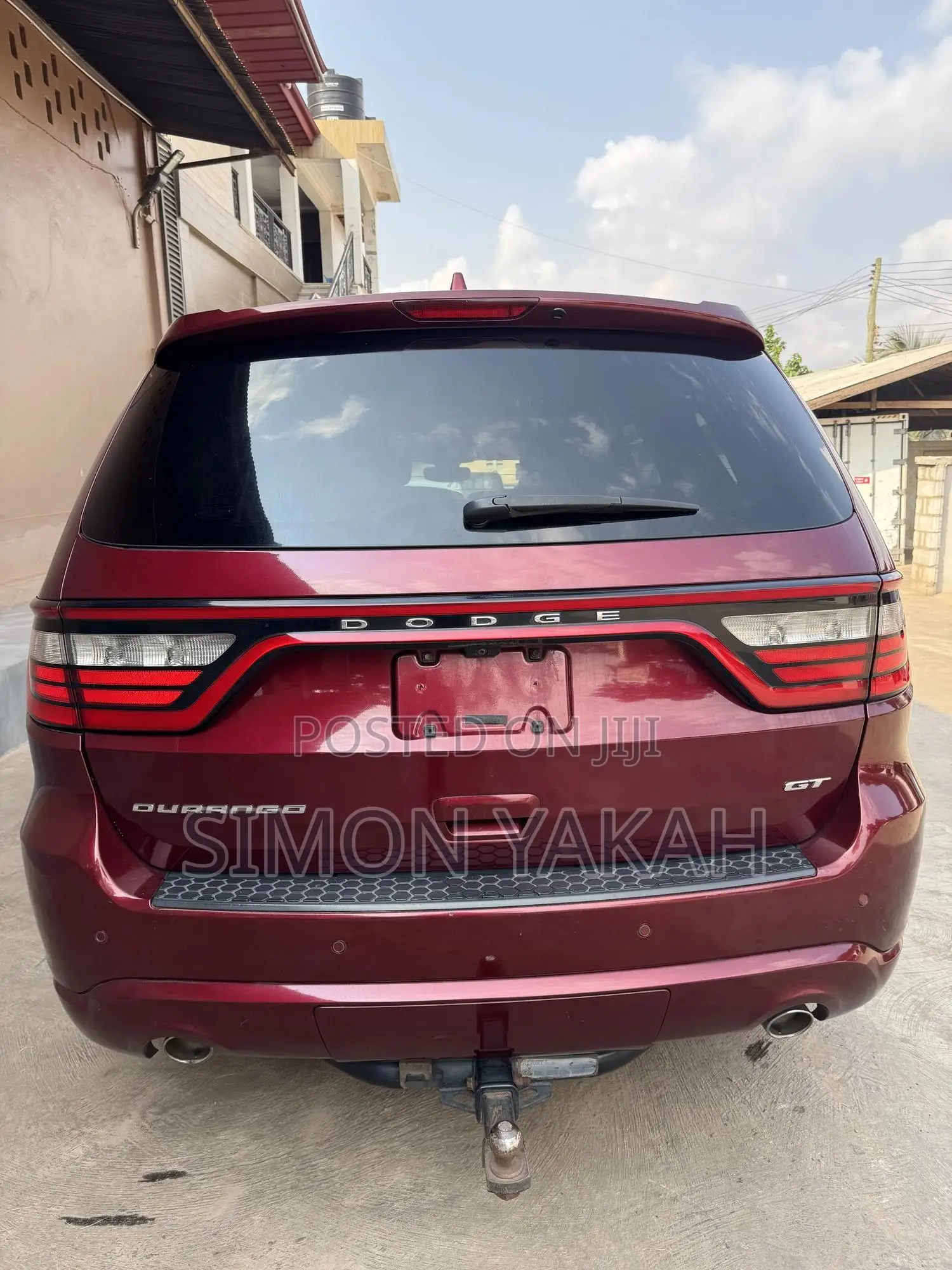 Dodge Durango GT AWD 2018 Red