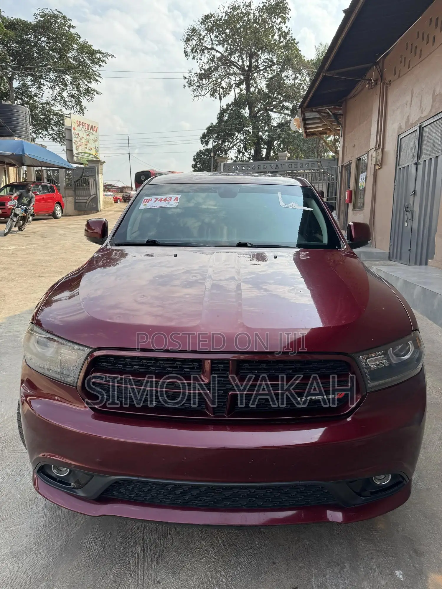 Dodge Durango GT AWD 2018 Red
