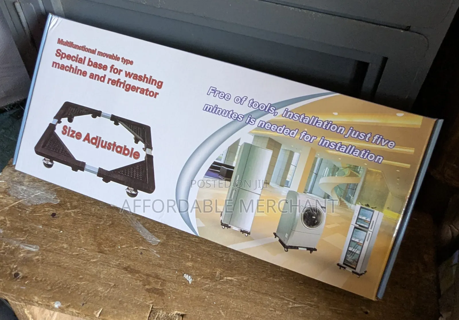 Washing Machine Refrigerator Stand (138kg Fridge Stand)