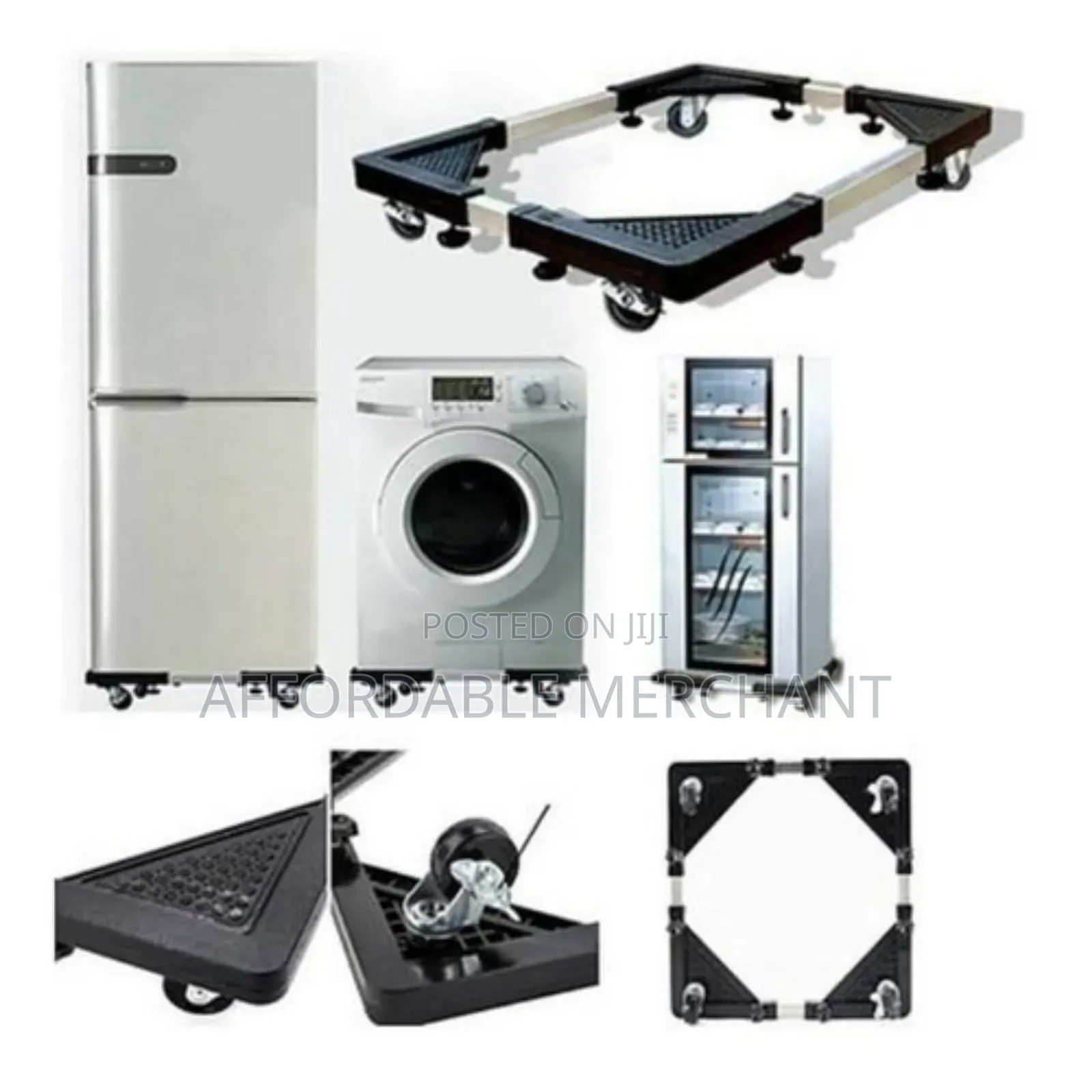 Adjustable Fridge Stand //Washing Machine Stand (138kg)