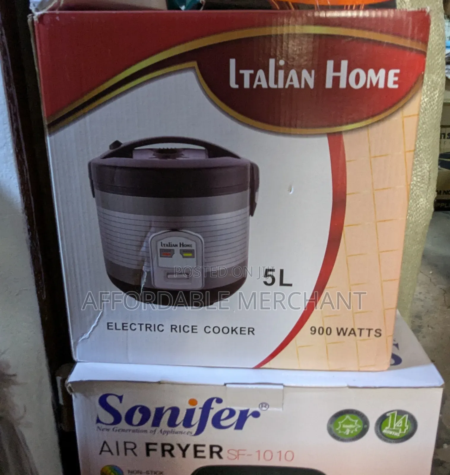 Italian Home Rice Cooker With Steamer (5 Ls)