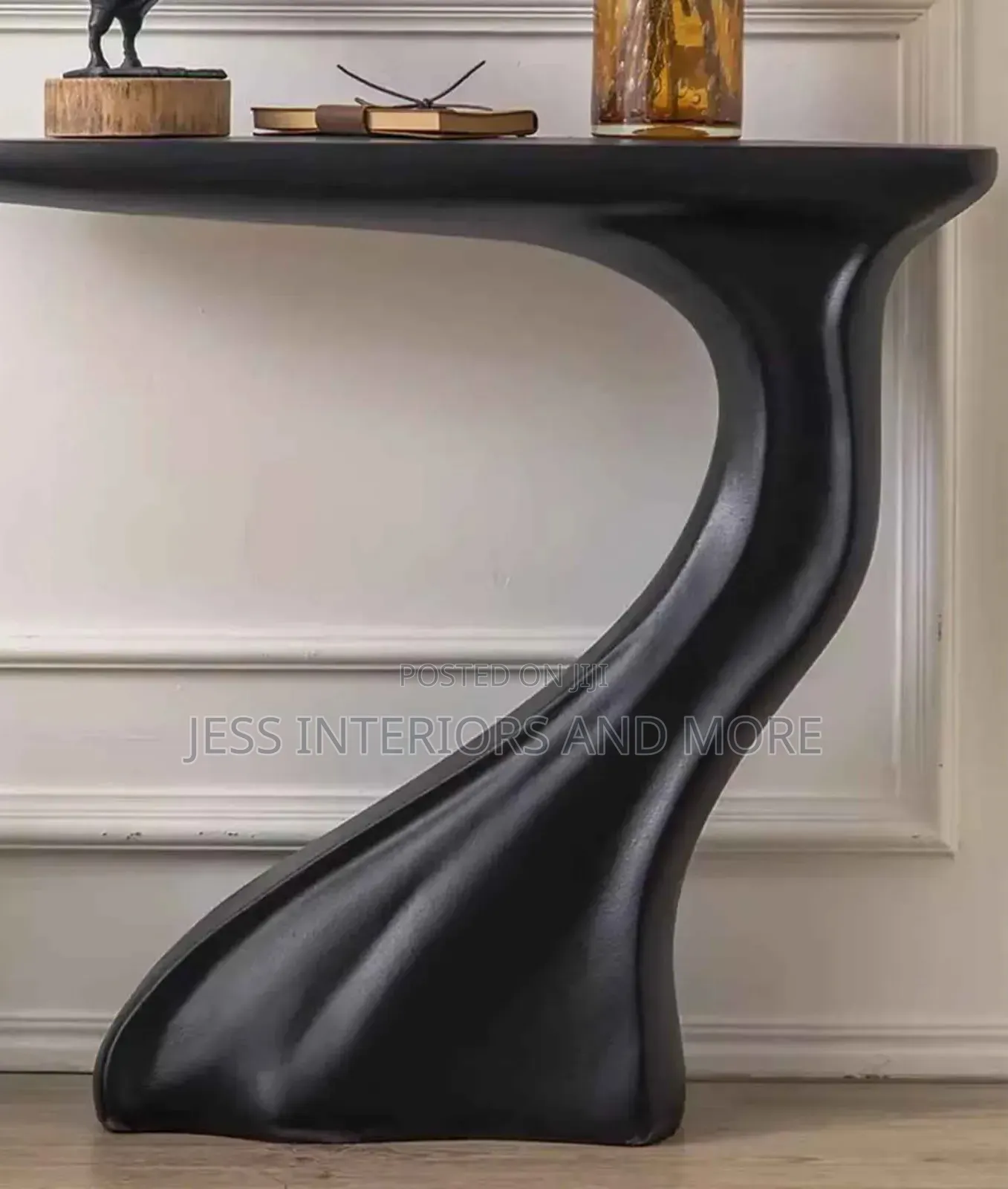 Console Table (Unique Curved Shape)