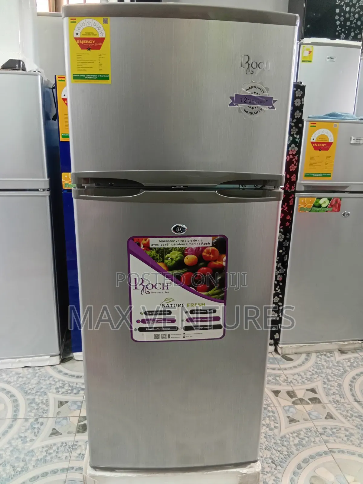 Combative RFR-140t-B Roch Fridge Freezer Systematic Set