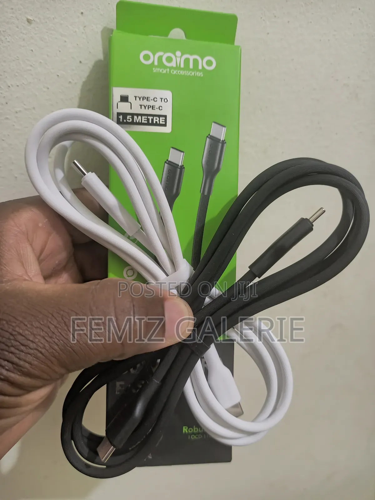 Oraimo Robustline 60w Type-C to Type-C Cable