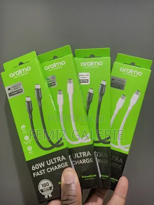 Oraimo Robustline 60w Type-C to Type-C Cable