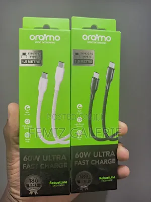 Oraimo Robustline 60w Type-C to Type-C Cable