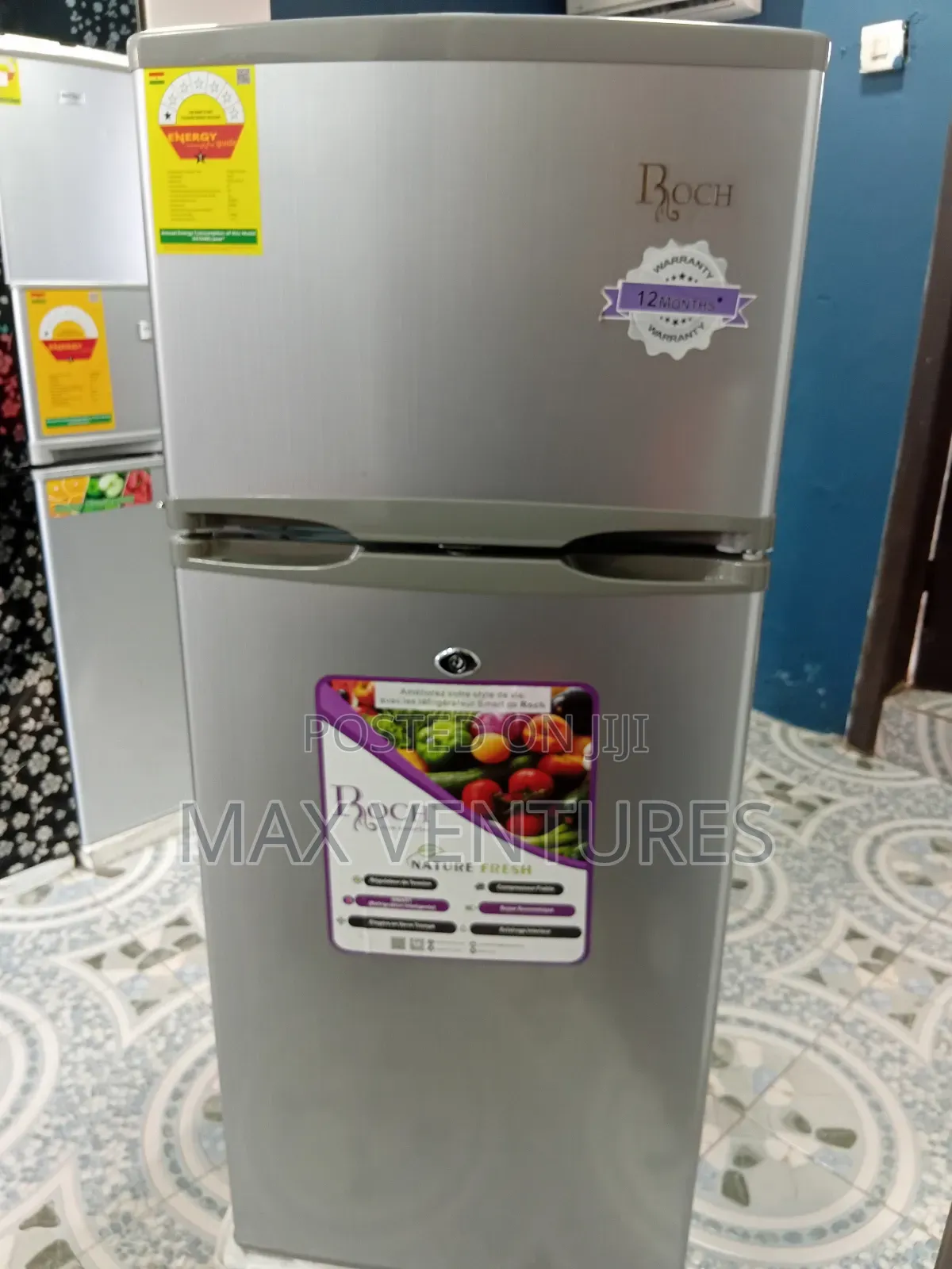 Quality RFR-140t-B Roch Fridge Freezer 117l Set