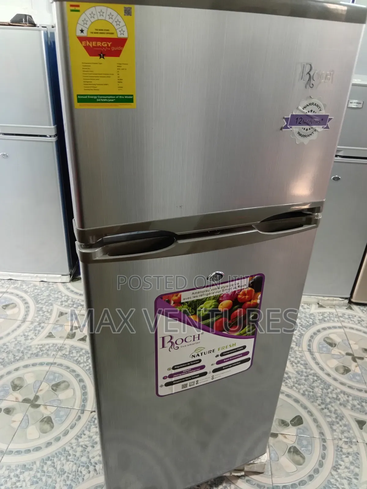 Fabulous 117l Roch Energetic Fridge Freezer Energy Set