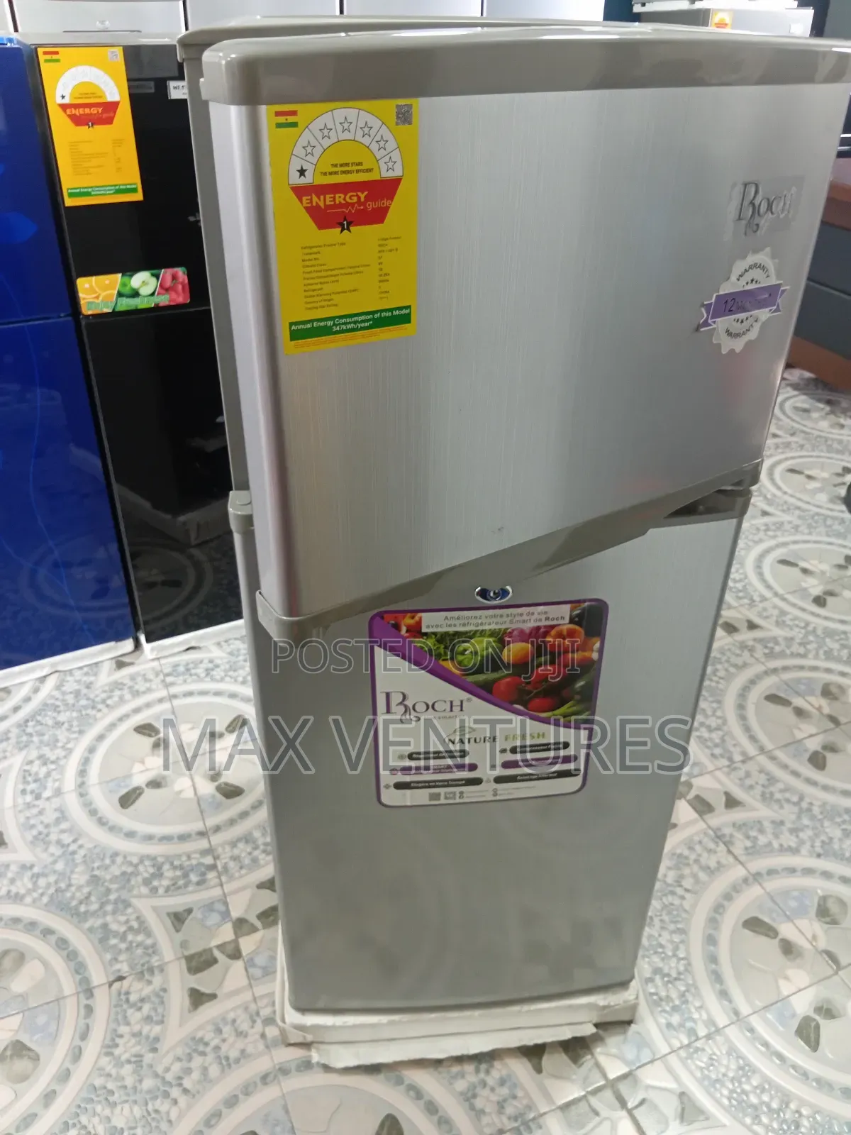 Merely 117l Roch Fridge Freezer Systematic Cooling Set