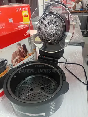 Decakila 5l Transparent Air Fryer,Oil Free Decakila Fryer