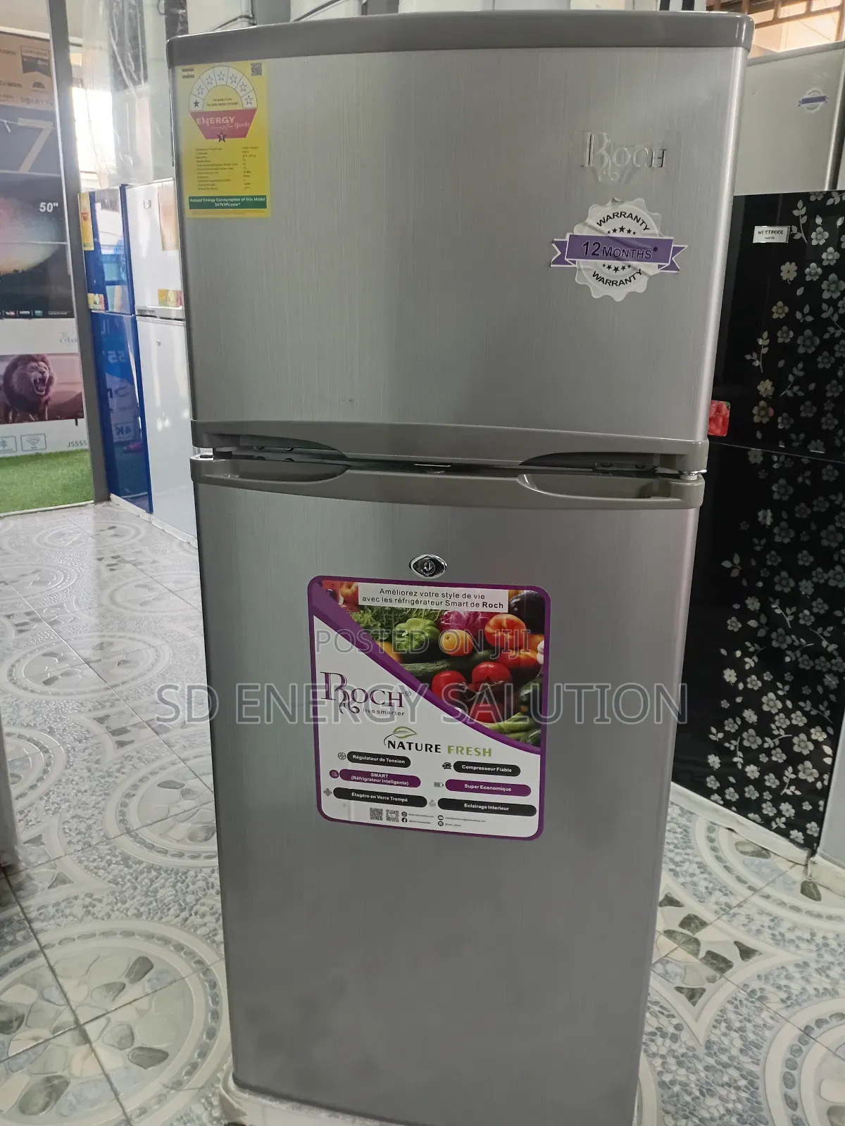 Wonderful Roch Fridge Freezer 117 Litres Smarter Roch