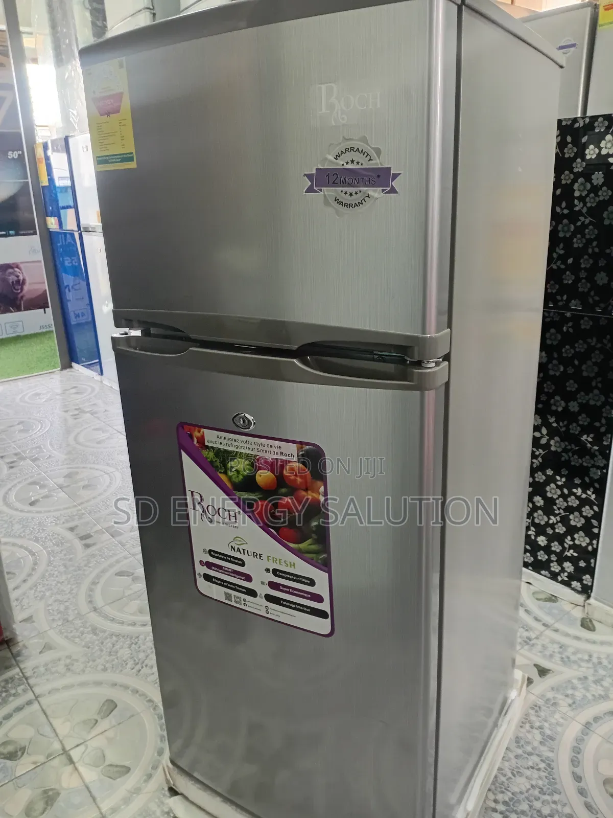 Smooth Roch Fridge Model 140t-B Roch 117 Litres