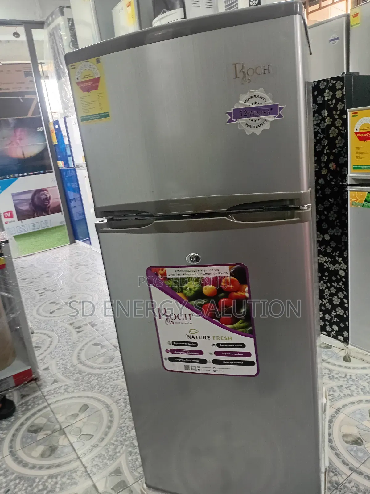 Awesome Roch Super Cool Fridge Freezer Model 140t-B Fridge