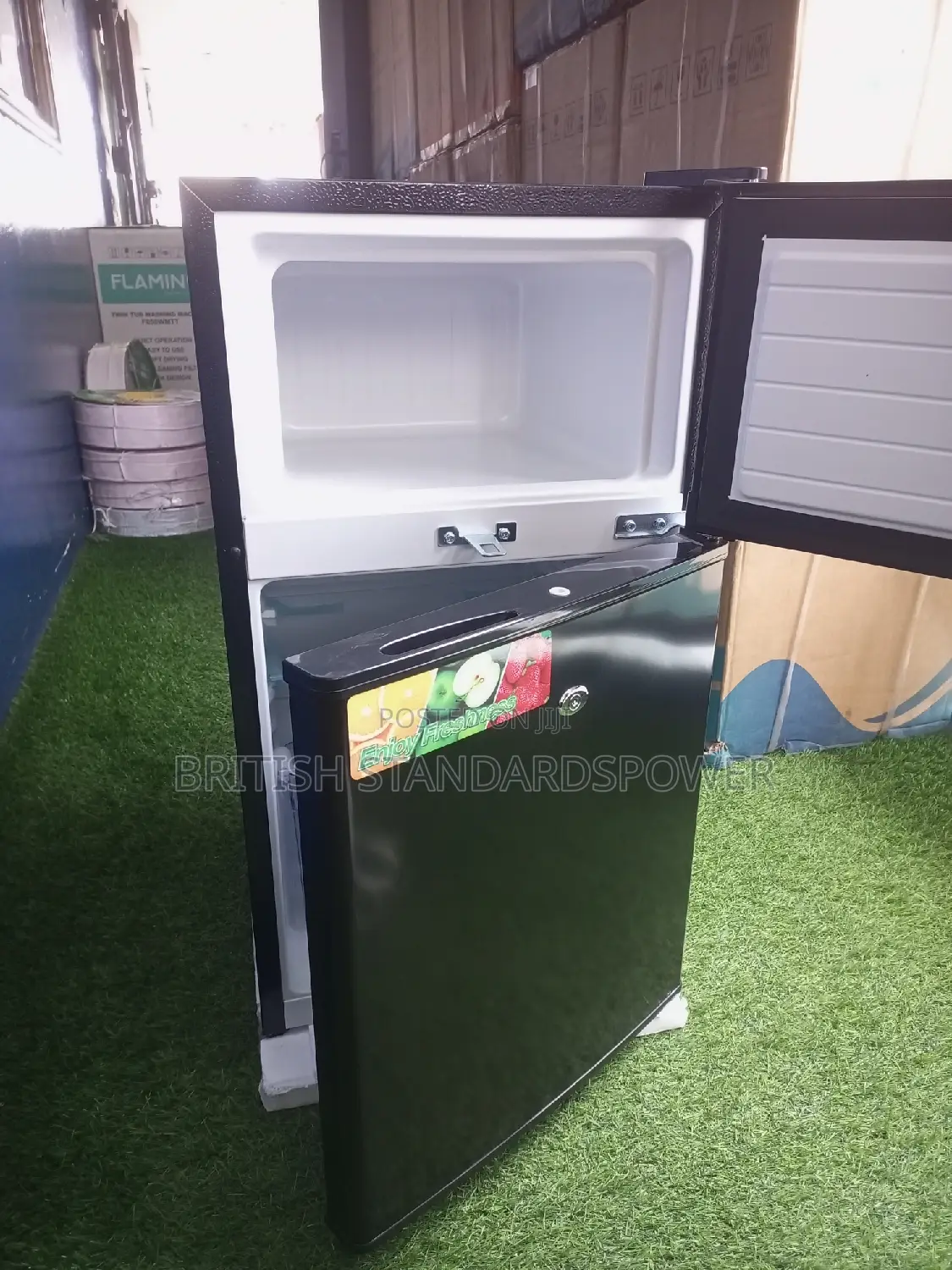 No Obligation Fridge Freezer 80 Liters Fridge Black Freezer
