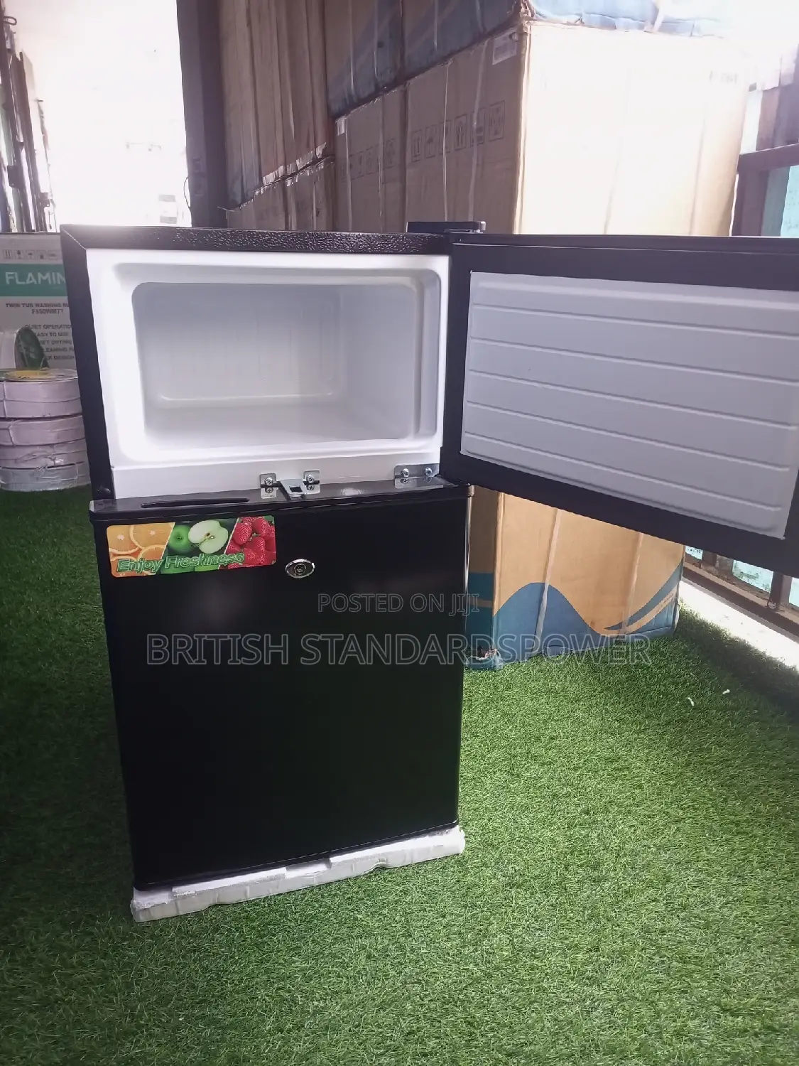 One Year Warranty Black Westpool 80l Fridge 2 Shelves Fridge