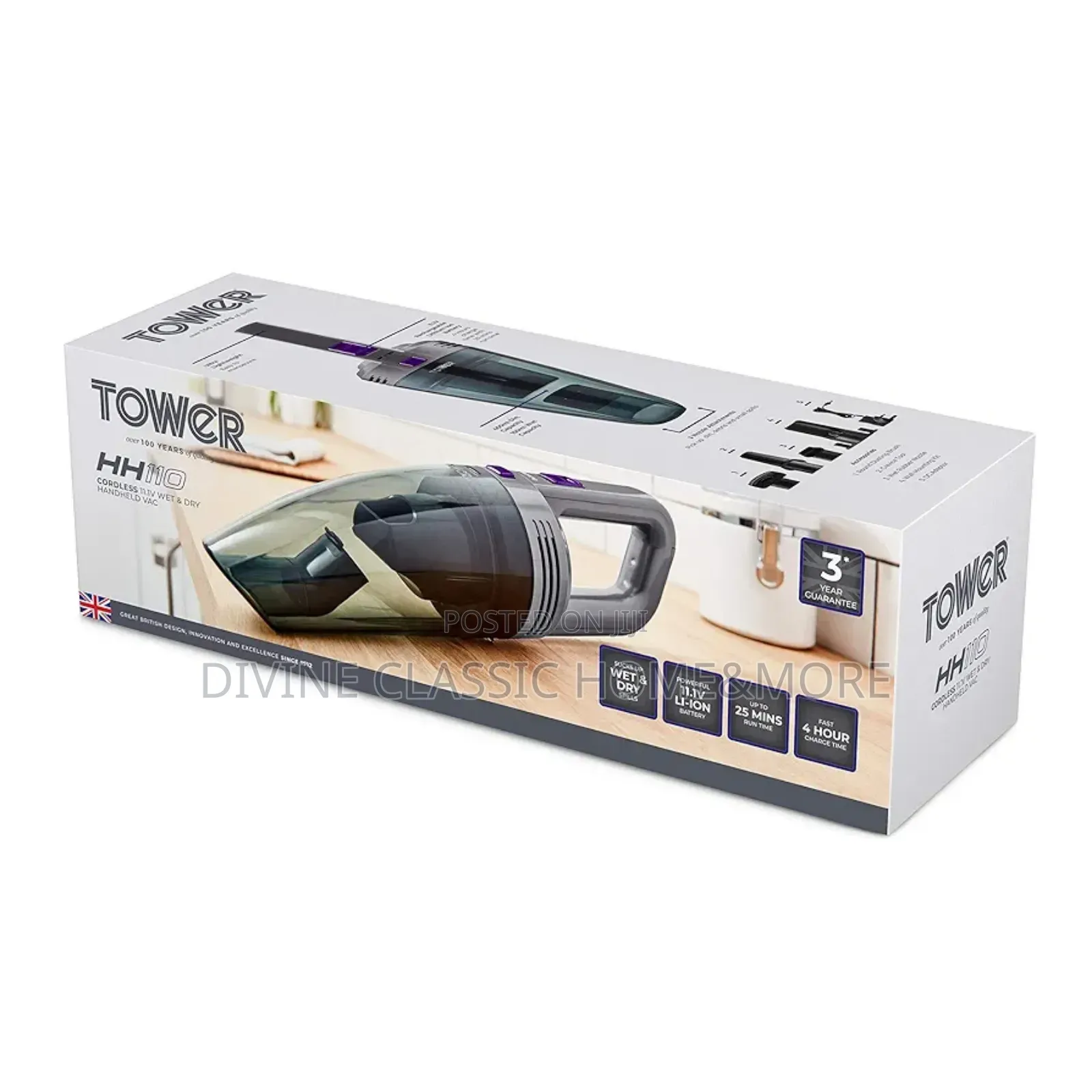 Hand-Held Wet and Dry Vacuum Cleaner