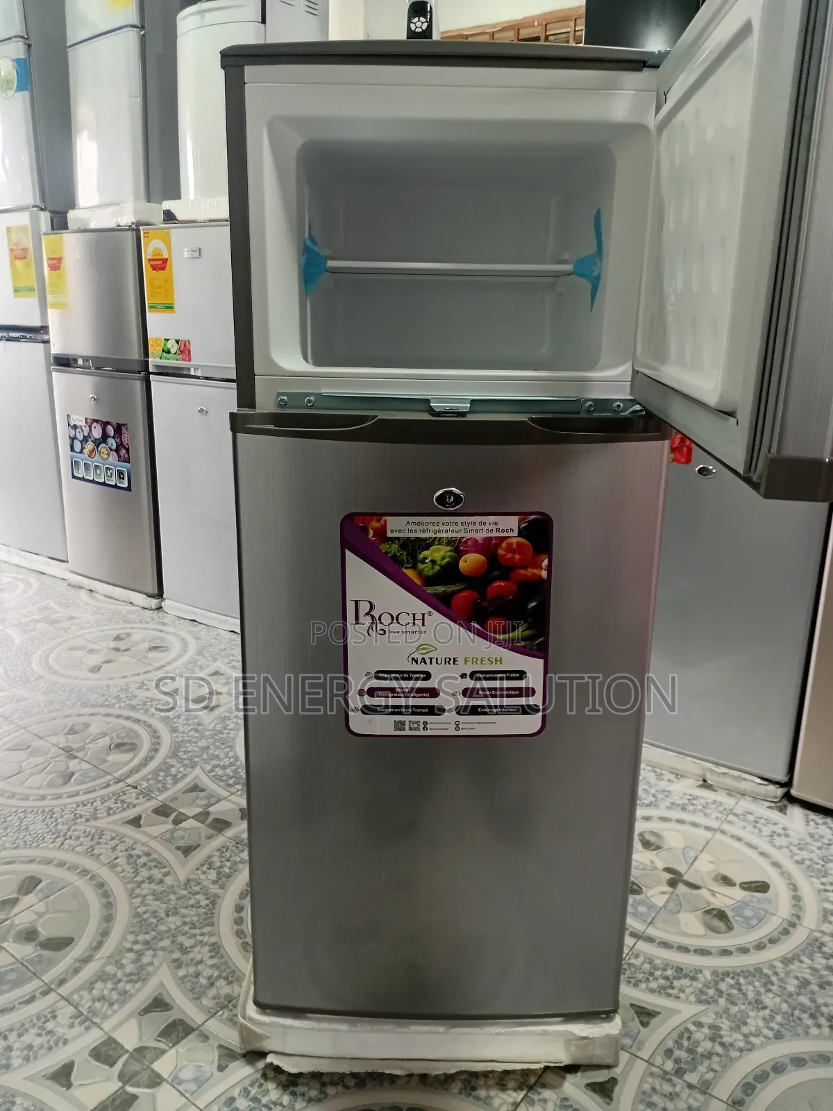 Extraordinary 117 Litres Roch Fridge Model 140t-B Fridge