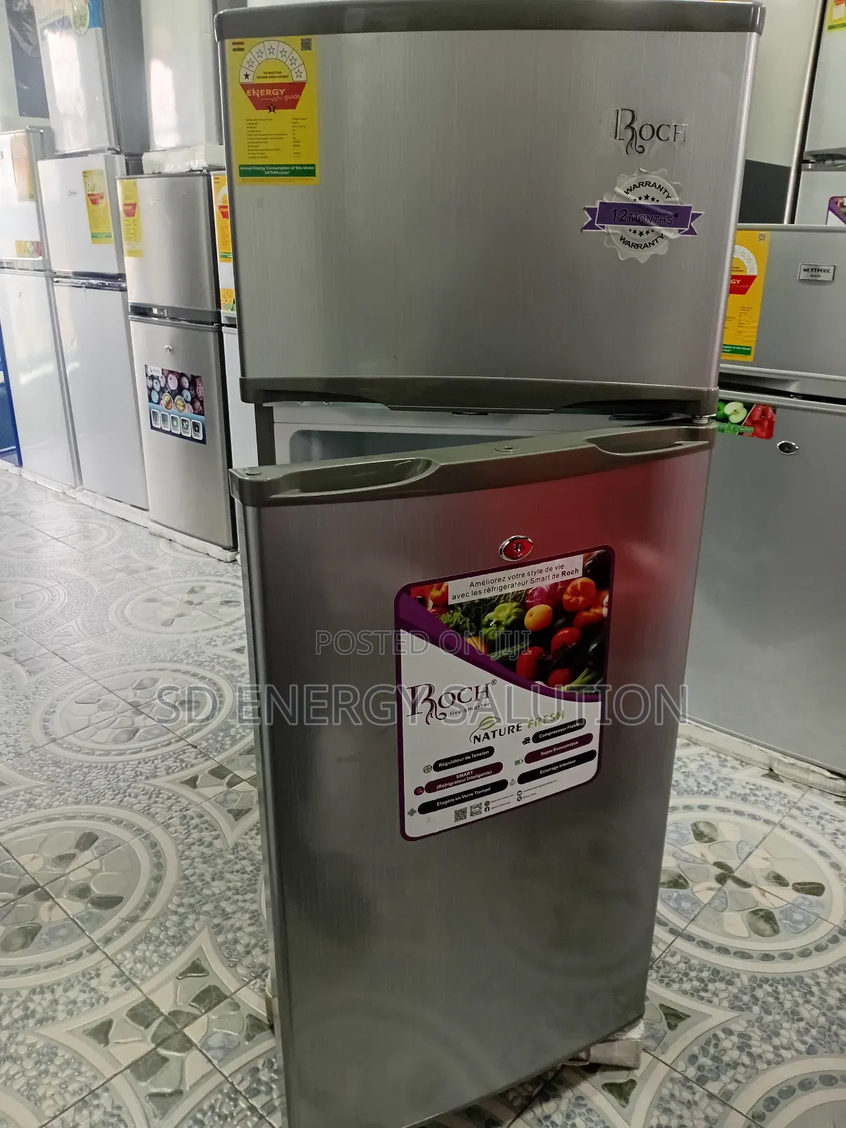 Fantastic Roch Fridge Freezer 1 Star Model 140t-B Roch