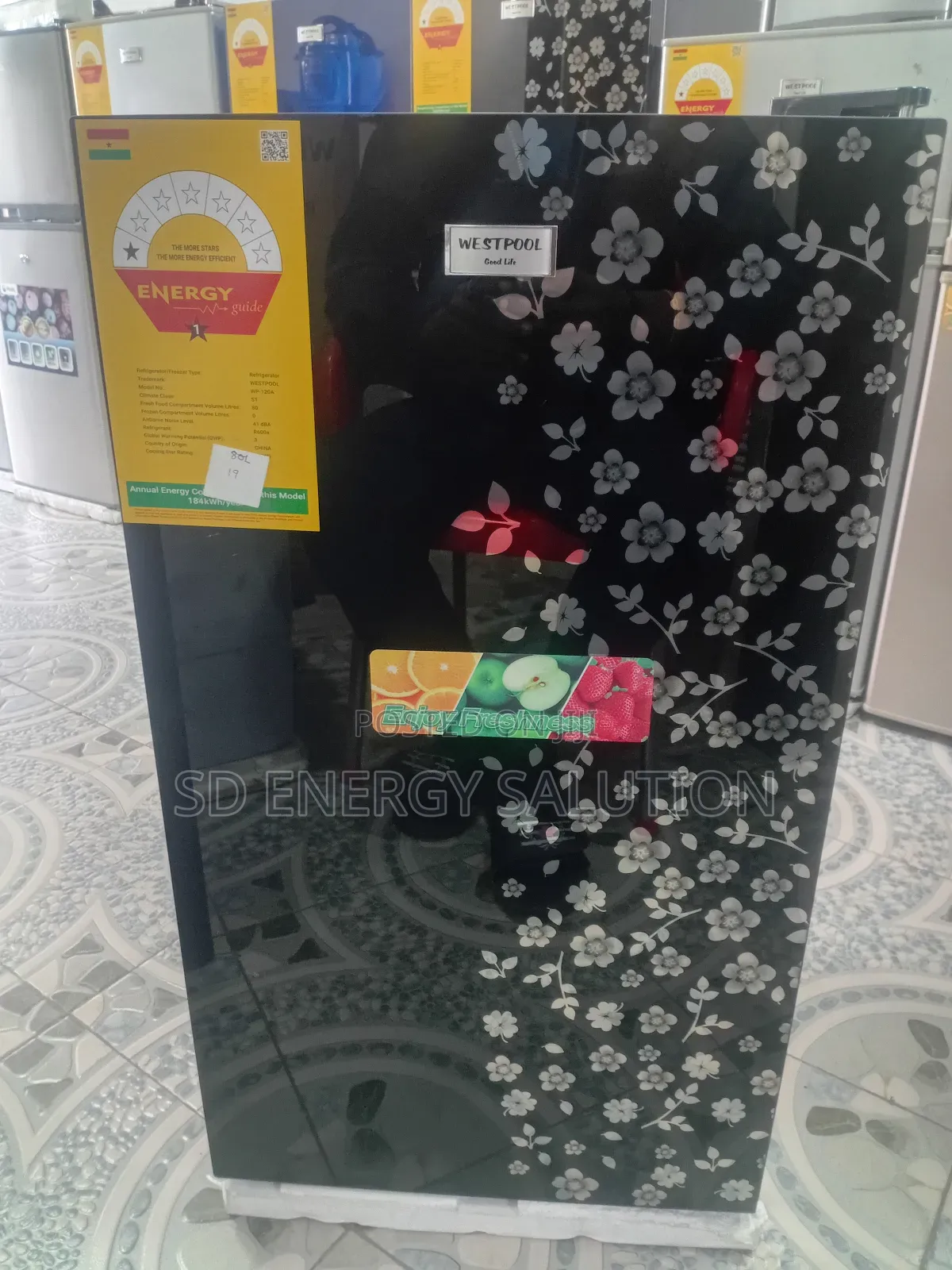 Terrific Westpool Fridge Freezer 80 Litres Model 120-A