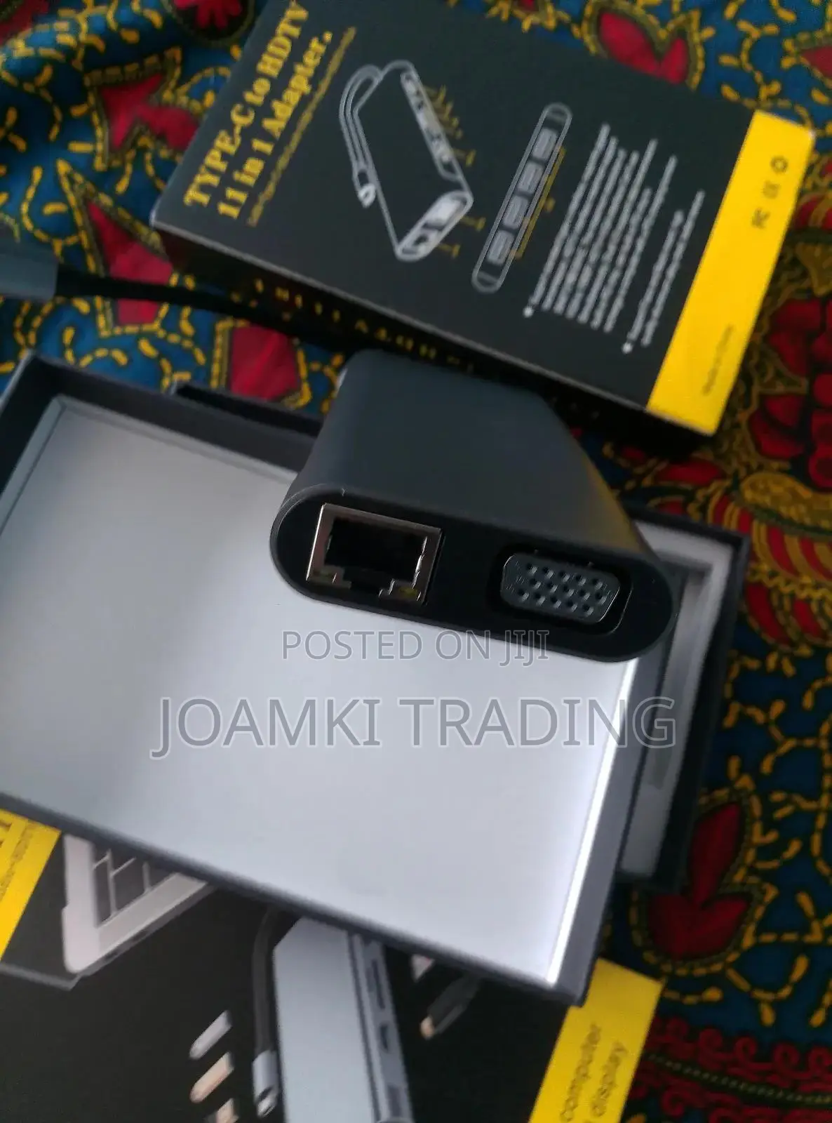 11 in 1 Usb C Hub 3.0 Splitter 4 Laptop, Vga/Hdmi/Rj45/Sd/Pd