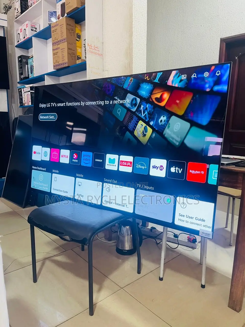 Lg 65” Oled Smart Satellite Uhd Tv